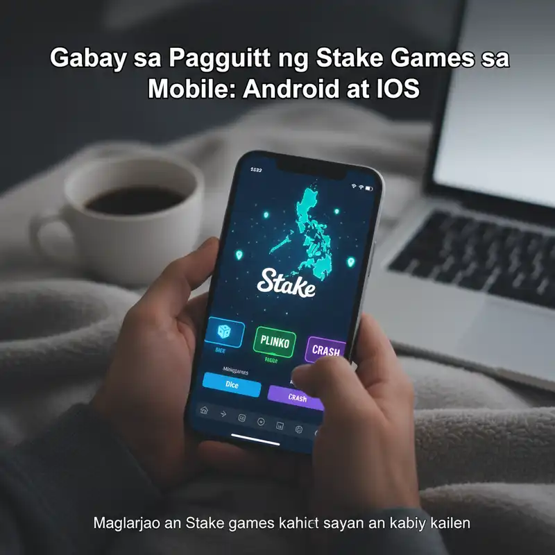 Stake Games Mobile Tutorial Banner